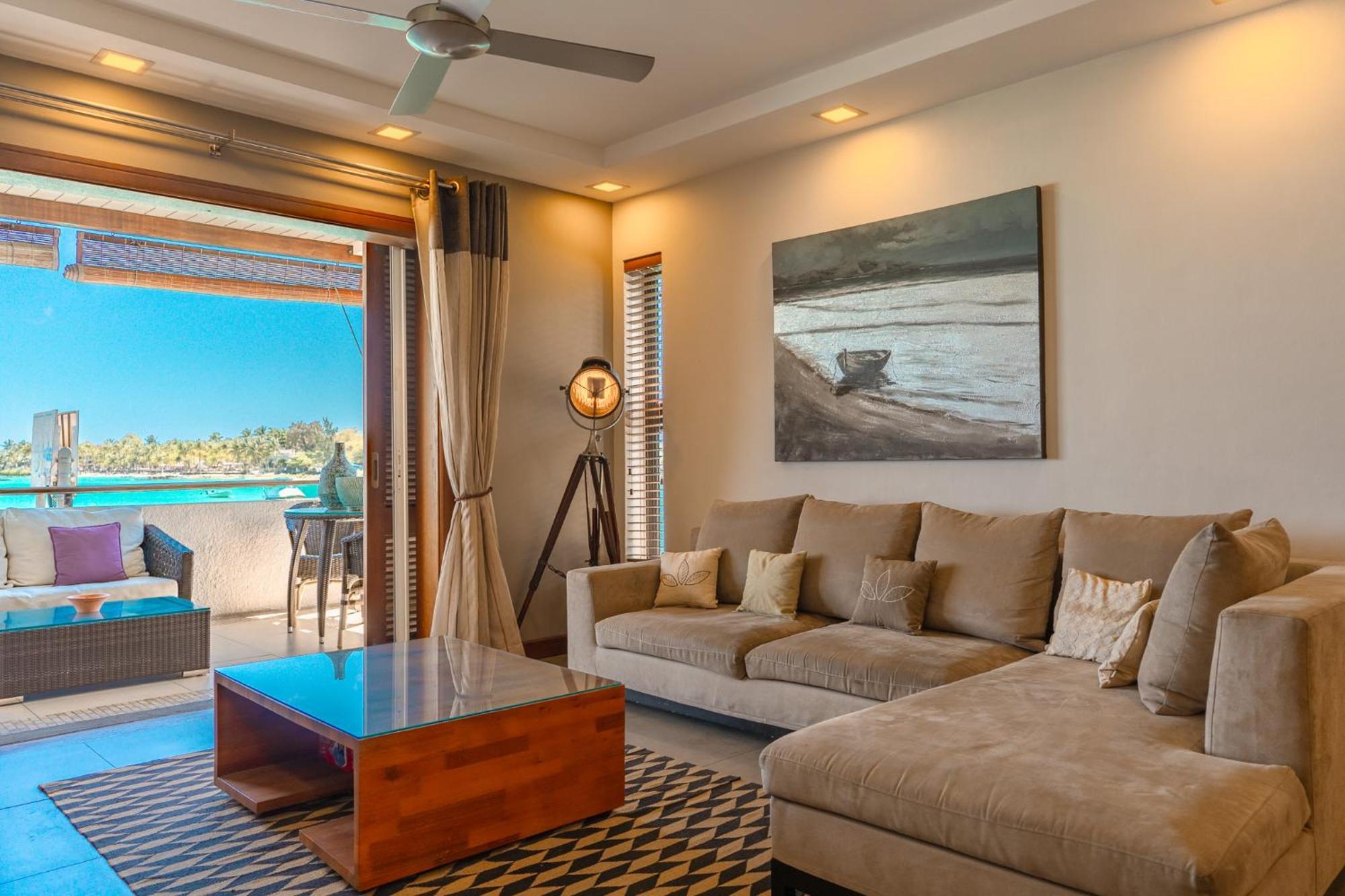 Beachfront Luxurious Stunning Sunset Boulevard Apartment, Grand-Baie Eksteriør billede